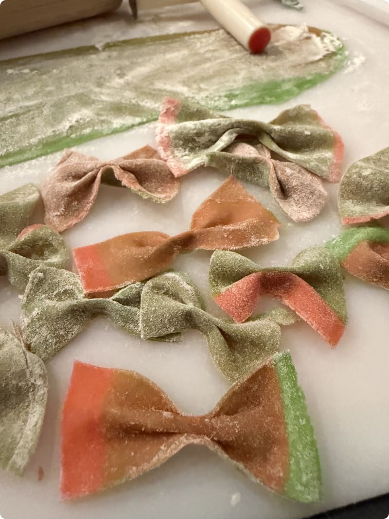 Craft Tri-Colored Handmade Pasta Review Photo from Cooking Class in Tucson 3