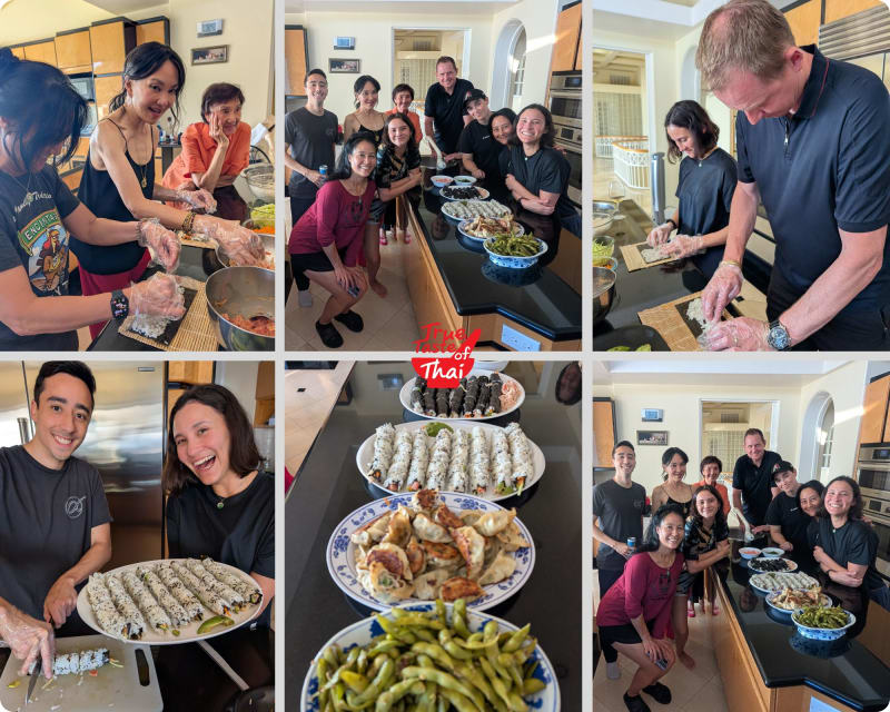 Feast-Worthy Sushi Review Photo from Cooking Class in San Diego