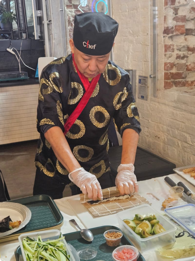 Make Epic Sushi Rolls in Roxbury With Chef Harold Review Photo from Cooking Class in Boston 13
