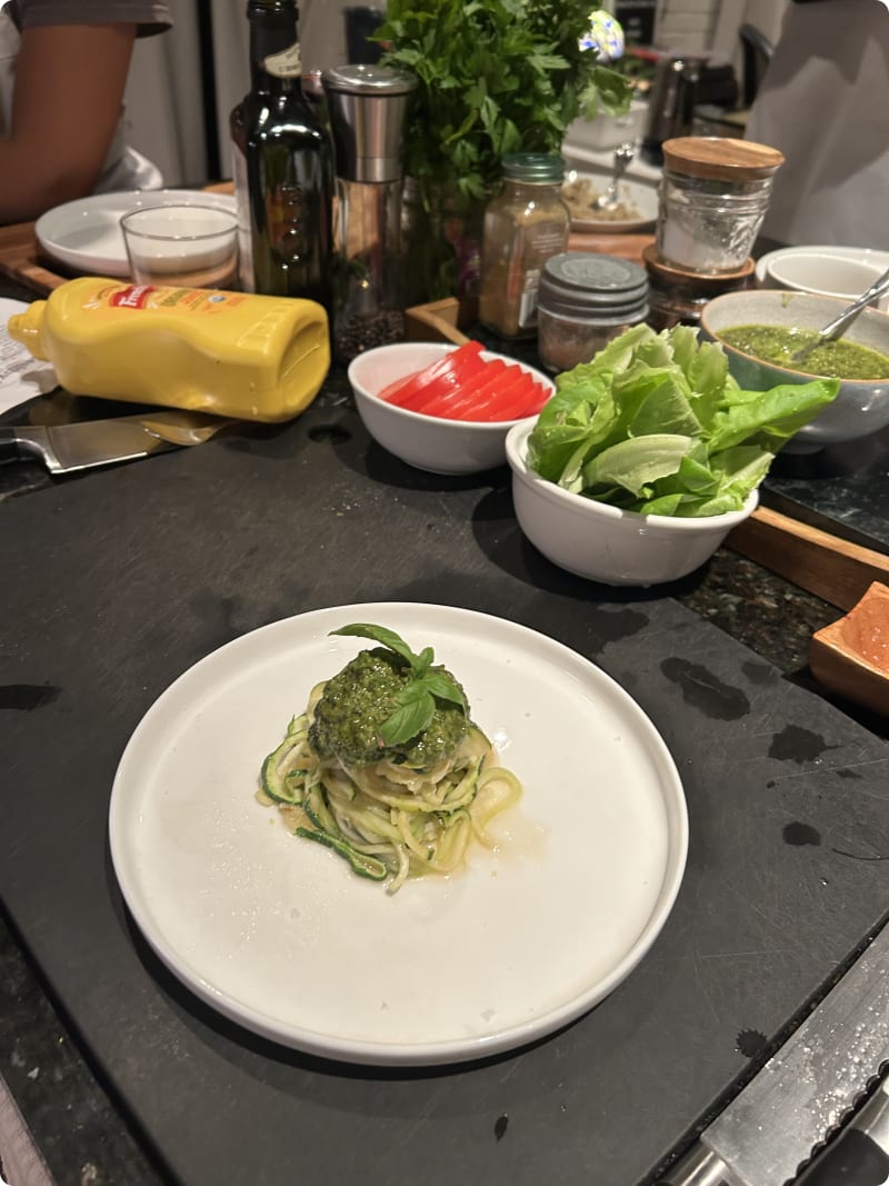 Organic Vegan Dishes Review Photo from Cooking Class in Atlanta 3