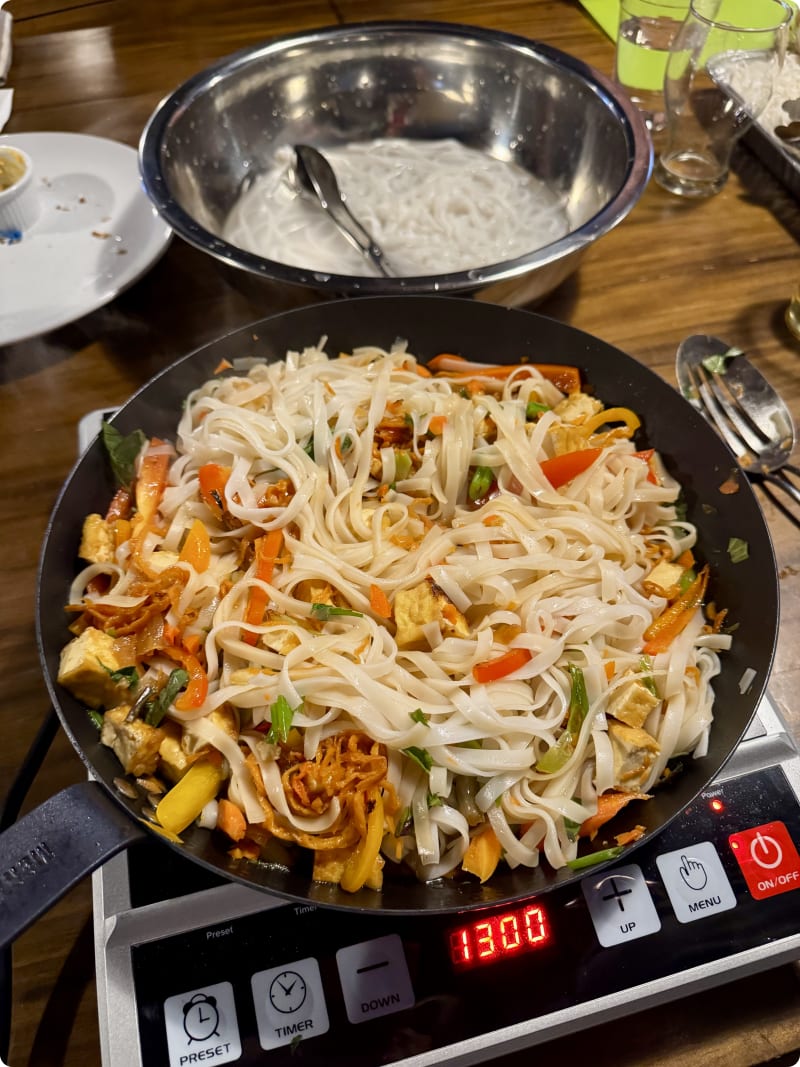 Stir-Fry Your Own Pad Thai Review Photo from Cooking Class in Grand Rapids