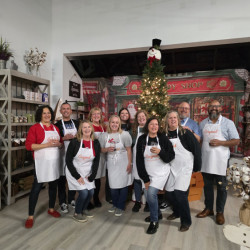 Italian Team Feast Review Photo from Cooking Class in Tampa 3