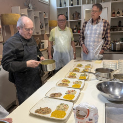 Risotto, Carpaccio and Veal Scaloppine Lesson in Lucca Review Photo from Cooking Class in Lucca