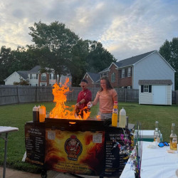 Hibachi Culinary Showcase Review Photo from Private Chef in Charlotte 2