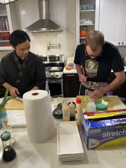 Cozy Cool-Weather Favorites - Date Night Review Photo from Cooking Class in San Diego 2