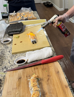 Surf and Turf Sushi Review Photo from Cooking Class in Washington, D.C. 7