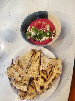 Luxurious Mediterranean Meal Review Photo from Cooking Class in Edmonton