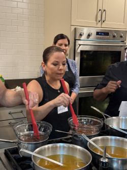 Elegant French Cuisine - Date Night Review Photo from Cooking Class in San Antonio 3