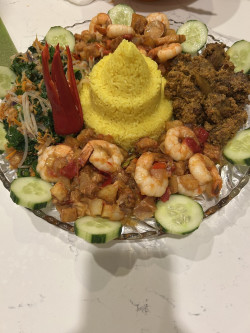 Indonesian Rice Table Review Photo from Cooking Class in Chicago 6