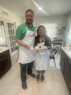 Pâte à Choux Pastries Review Photo from Cooking Class in Houston