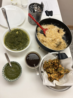 Palak Paneer and Pistachio Kulfi Feast Review Photo from Cooking Class in Toronto