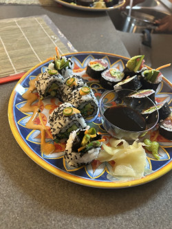 Handmade Sushi Rolls Review Photo from Cooking Class in Atlanta