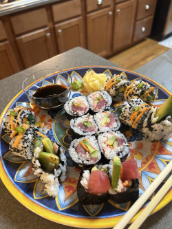 Handmade Sushi Rolls Review Photo from Cooking Class in Atlanta 8