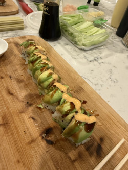 Surf and Turf Sushi Review Photo from Cooking Class in Washington, D.C. 17