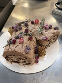 Whimsical Bûche De Noël Review Photo from Cooking Class in Tampa