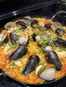 Serving the Spanish Summer Review Photo from Online Cooking Class 2