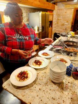 Homemade Holiday Feast Review Photo from Cooking Class in Austin