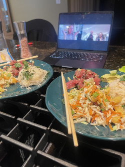 Hawaiian-Style Luau Party Review Photo from Online Cooking Class 6