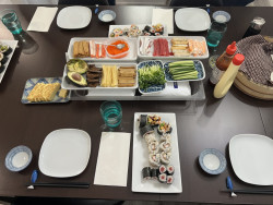 Hand Roll Sushi Party Review Photo from Cooking Class in Seattle