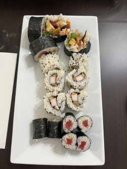 Hand Roll Sushi Party Review Photo from Cooking Class in Seattle 2