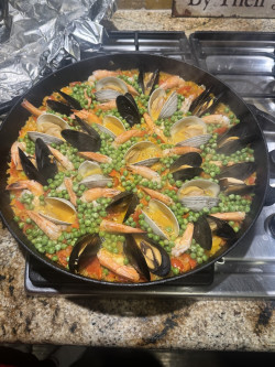 Serving the Spanish Summer Review Photo from Online Cooking Class 3