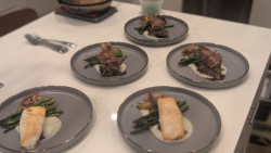 Upscale Modern Surf and Turf Review Photo from Private Chef in Washington, D.C.