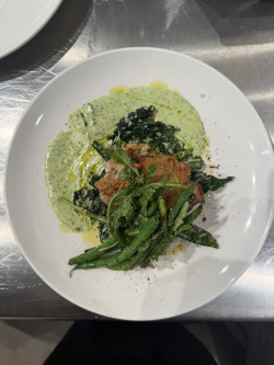 Elegant Spring Dinner Review Photo from Cooking Class in Orange County