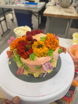 Make an Elegant Layered Cake Review Photo from Cooking Class in Bay Area