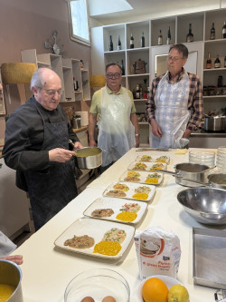 Risotto, Carpaccio and Veal Scaloppine Lesson in Lucca Review Photo from Cooking Class in Lucca