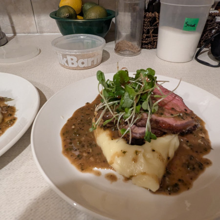 Seasonal Steak and Potatoes Review Photo from Cooking Class in Milwaukee