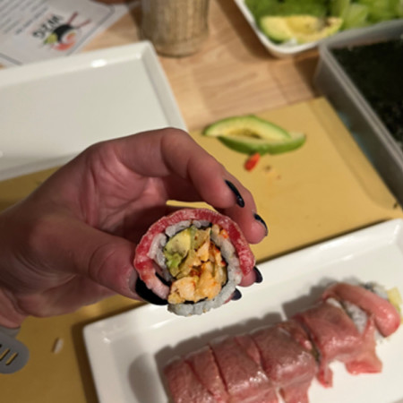 Surf and Turf Sushi Review Photo from Cooking Class in Washington, D.C.