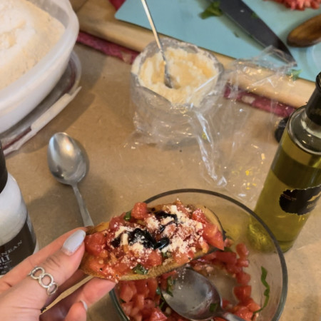 Italian Seafood Fare Review Photo from Cooking Class in Philadelphia 5