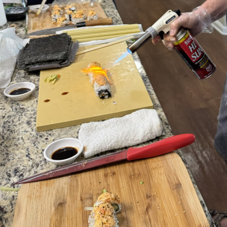 Surf and Turf Sushi Review Photo from Cooking Class in Washington, D.C. 7