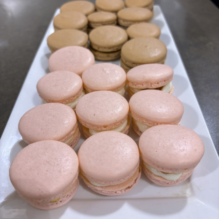 Mothers Day Macarons Review Photo from Cooking Class in Boston