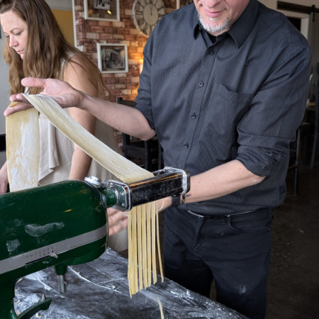 Pasta and Marinara From Scratch Review Photo from Cooking Class in Calgary 3