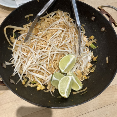 Perfect Pad Thai - Date Night Review Photo from Cooking Class in NYC 2