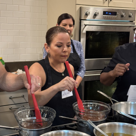 Elegant French Cuisine - Date Night Review Photo from Cooking Class in San Antonio 3