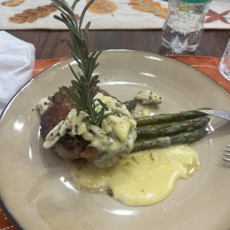 Five Star Steakhouse Supper Review Photo from Private Chef in Salt Lake City