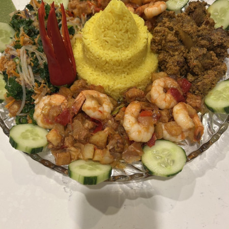 Indonesian Rice Table Review Photo from Cooking Class in Chicago 6