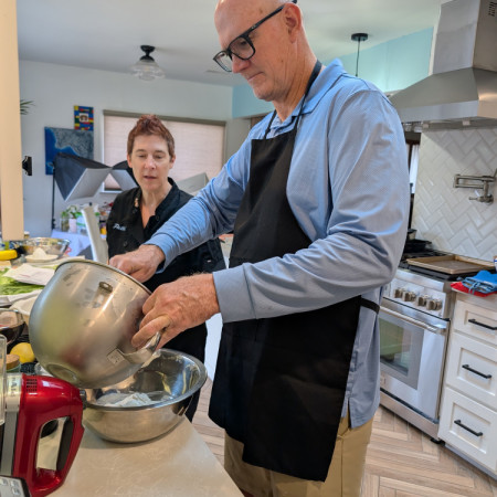 Mediterranean Table Review Photo from Cooking Class in Orange County 2