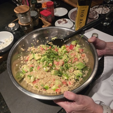 Healthy Dinner Party Review Photo from Cooking Class in Atlanta 2