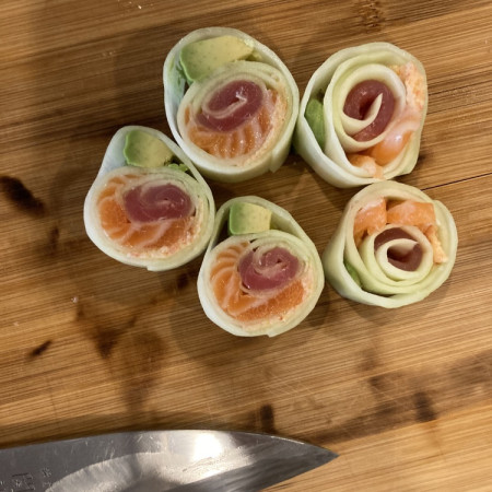 Surf and Turf Sushi Review Photo from Cooking Class in Washington, D.C. 18