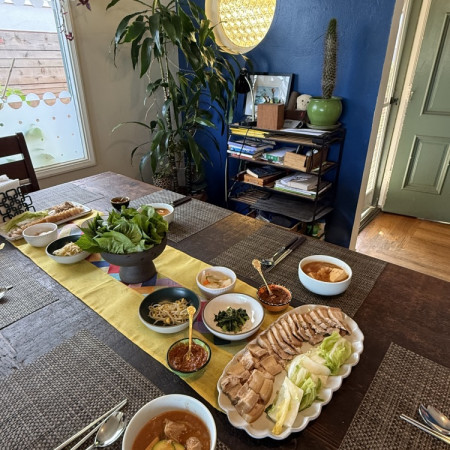 Korean Kimchi Making and Bossam Review Photo from Cooking Class in Bay Area
