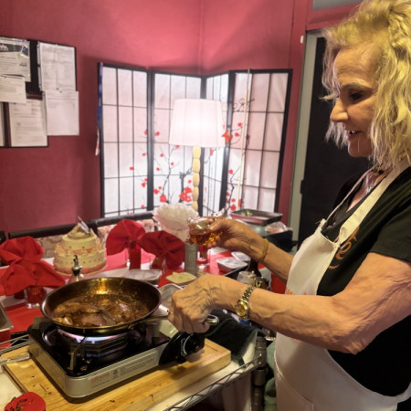 Culinary Flames: A FlambÃ© Showcase Review Photo from Cooking Class in Las Vegas 3