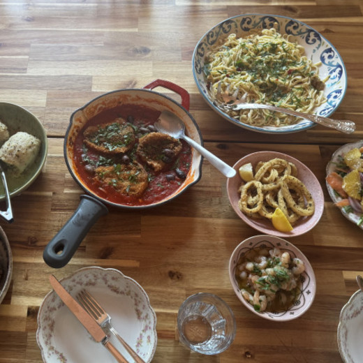 Make a 7-Course Italian Seafood Dinner Review Photo from Cooking Class in Toronto 12