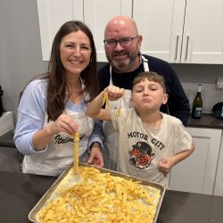 Homemade Italian Pasta for Kids Review Photo from Cooking Class in Philadelphia