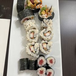 Hand Roll Sushi Party Review Photo from Cooking Class in Seattle 2