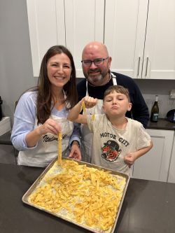 Homemade Italian Pasta for Kids Review Photo from Cooking Class in Philadelphia
