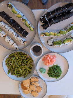 Sushi-Centered Feast Review Photo from Cooking Class in San Diego
