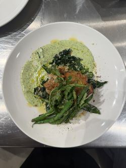 Elegant Spring Dinner Review Photo from Cooking Class in Orange County
